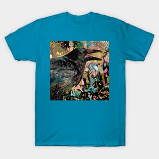 Colourful Corvids 1 T-Shirt